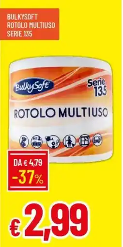 Galassia Bulkysoft rotolo multiuso serie 135 offerta