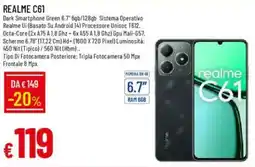 Galassia REALME C61 offerta
