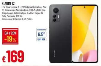Galassia Xiaomi 12 offerta