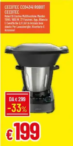 Galassia CECOTEC CC04341 ROBOT CECOTEC offerta