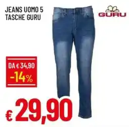 Galassia Jeans uomo 5 tasche guru offerta