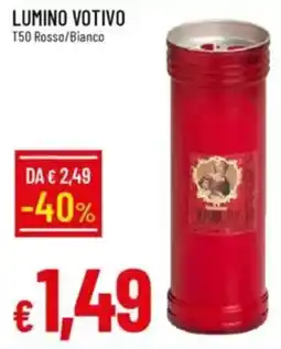 Galassia Lumino votivo offerta