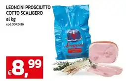 C+C Cash and Carry Leoncini prosciutto cotto scaligero offerta