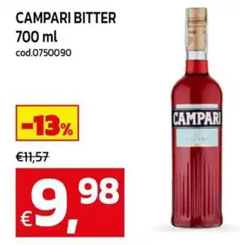 C+C Cash and Carry Campari bitter offerta