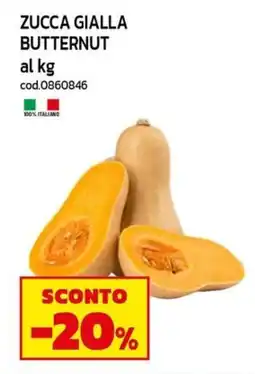 C+C Cash and Carry Zucca gialla butternut offerta