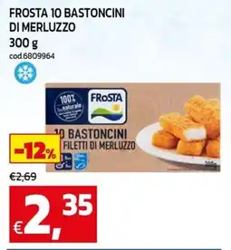 C+C Cash and Carry Frosta 10 bastoncini di merluzzo offerta