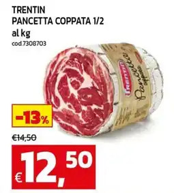 C+C Cash and Carry Trentin pancetta coppata 1/2 offerta