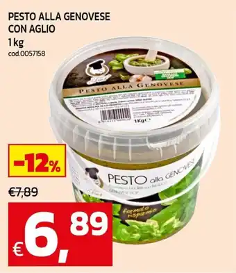 C+C Cash and Carry Pesto alla genovese con aglio offerta