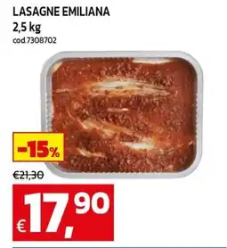 C+C Cash and Carry Lasagne emiliana offerta