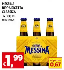 C+C Cash and Carry Messina birra ricetta classica offerta