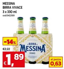 C+C Cash and Carry Messina birra vivace offerta