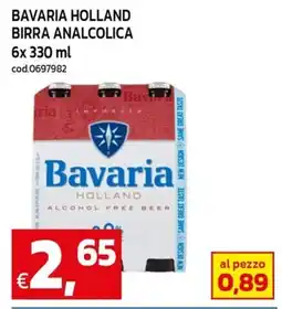 C+C Cash and Carry Bavaria holland birra analcolica offerta