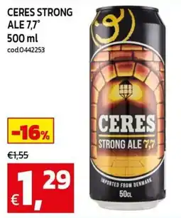 C+C Cash and Carry Ceres strong ale 7,7° offerta