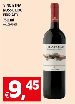 C+C Cash and Carry Vino etna rosso doc firriato offerta