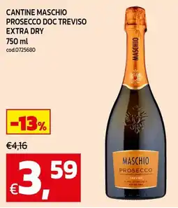 C+C Cash and Carry Cantine maschio prosecco doc treviso extra dry offerta