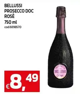 C+C Cash and Carry Bellussi prosecco doc rosè offerta