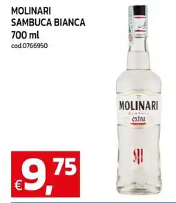 C+C Cash and Carry Molinari sambuca bianca offerta
