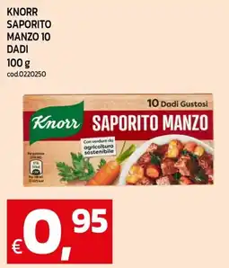 C+C Cash and Carry Knorr saporito manzo 10 dadi offerta
