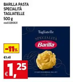 C+C Cash and Carry Barilla pasta specialità tagliatelle offerta