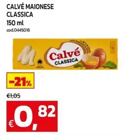 C+C Cash and Carry Calvé maionese classica offerta