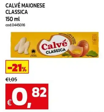 C+C Cash and Carry Calvé maionese classica offerta