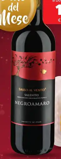 ALDI Sasso al vento negroamaro del salento igt offerta