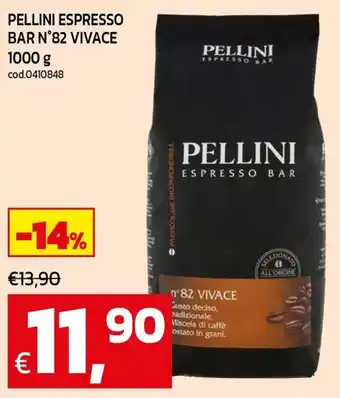 Pellini espresso bar n°82 vivace