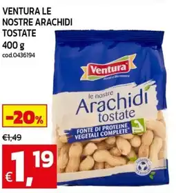 C+C Cash and Carry Ventura le nostre arachidi tostate offerta