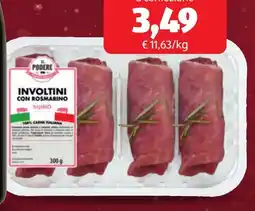 ALDI IL PODERE Involtini di suino con rosmarino offerta