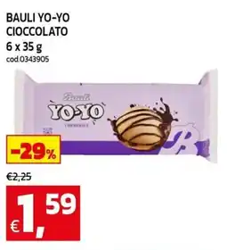 C+C Cash and Carry Bauli yo-yo cioccolato offerta