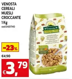 C+C Cash and Carry Venosta cereali muesli croccante offerta