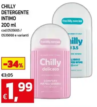 C+C Cash and Carry Chilly detergente intimo offerta