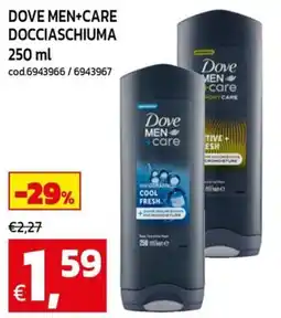 C+C Cash and Carry Dove men+care docciaschiuma offerta