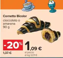 Carrefour Cornetto Bicolor offerta