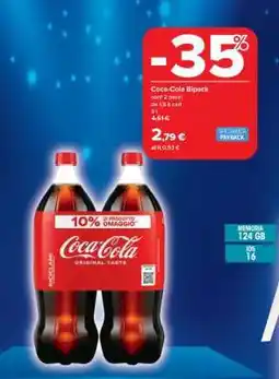 Carrefour COCA COLA Bipack offerta
