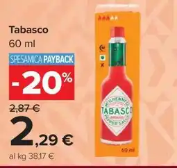 Carrefour Tabasco offerta