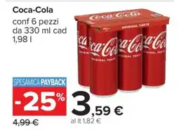 Carrefour Coca Cola offerta