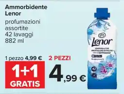 Carrefour Ammorbidente Lenor offerta