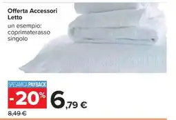 Carrefour Offerta Accessori Letto offerta