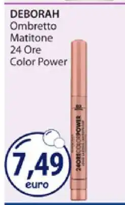 Acqua & Sapone DEBORAH Ombretto Matitone 24 Ore Color Power offerta