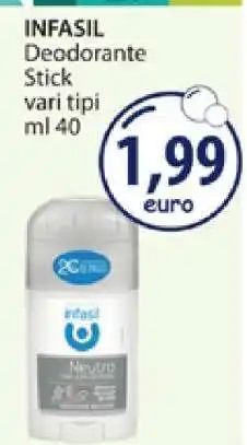 Acqua & Sapone INFASIL Deodorante Stick offerta