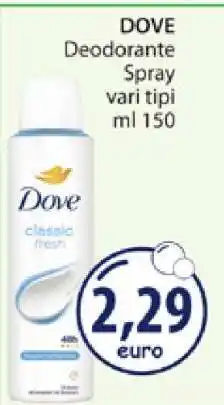 Acqua & Sapone DOVE Deodorante Spray offerta