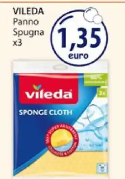 Acqua & Sapone VILEDA Panno Spugna x3 offerta