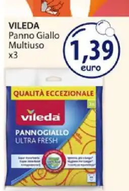 Acqua & Sapone VILEDA Panno Giallo Multiuso x3 offerta