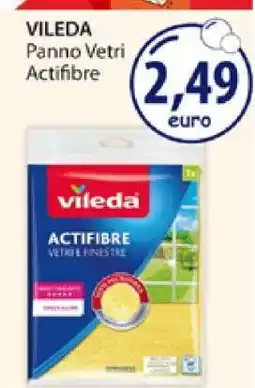Acqua & Sapone VILEDA Panno Vetri Actifibre offerta