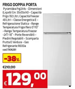 C+C Cash and Carry Frigo doppia porta offerta