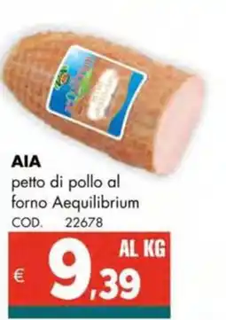 Altasfera AIA petto di pollo al forno Aequilibrium offerta