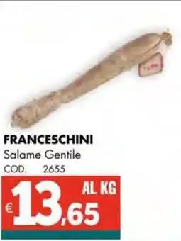 Altasfera FRANCESCHINI Salame Gentile offerta