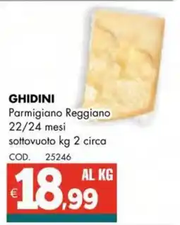 Altasfera GHIDINI Parmigiano Reggiano 22/24 mesi sottovuoto offerta