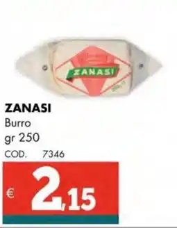 Altasfera ZANASI Burro offerta